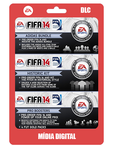 FIFA 14 - Pre-Order (4 Gold FUT Packs) DLC