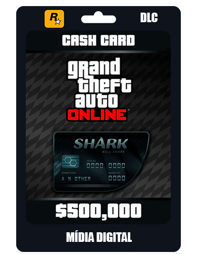 GTA V - Bull Shark Cash Card 500K DLC