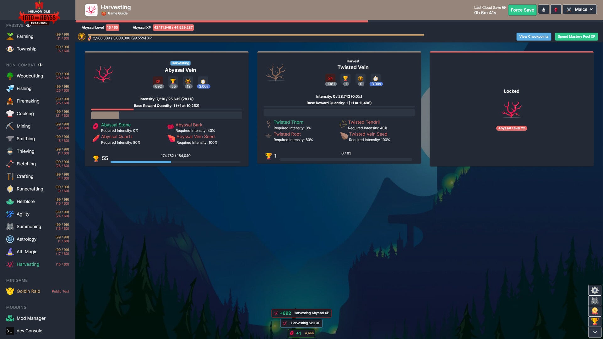 Melvor Idle: Into the Abyss DLC