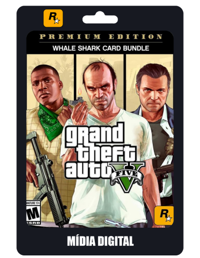 GTA V Premium Online Edition & Whale Shark Card Bundle