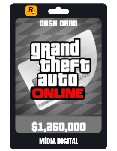 GTA V - Great White Shark Cash Card 1.25M DLC