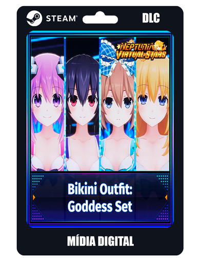Neptunia Virtual Stars - Swimsuit Outfit Goddess Set DLC