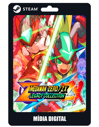 Jogo Mega Man Zero ZX Legacy Collection - ThunderKeys Jogo Mega Man Zero ZX Legacy Collection - ThunderKeys