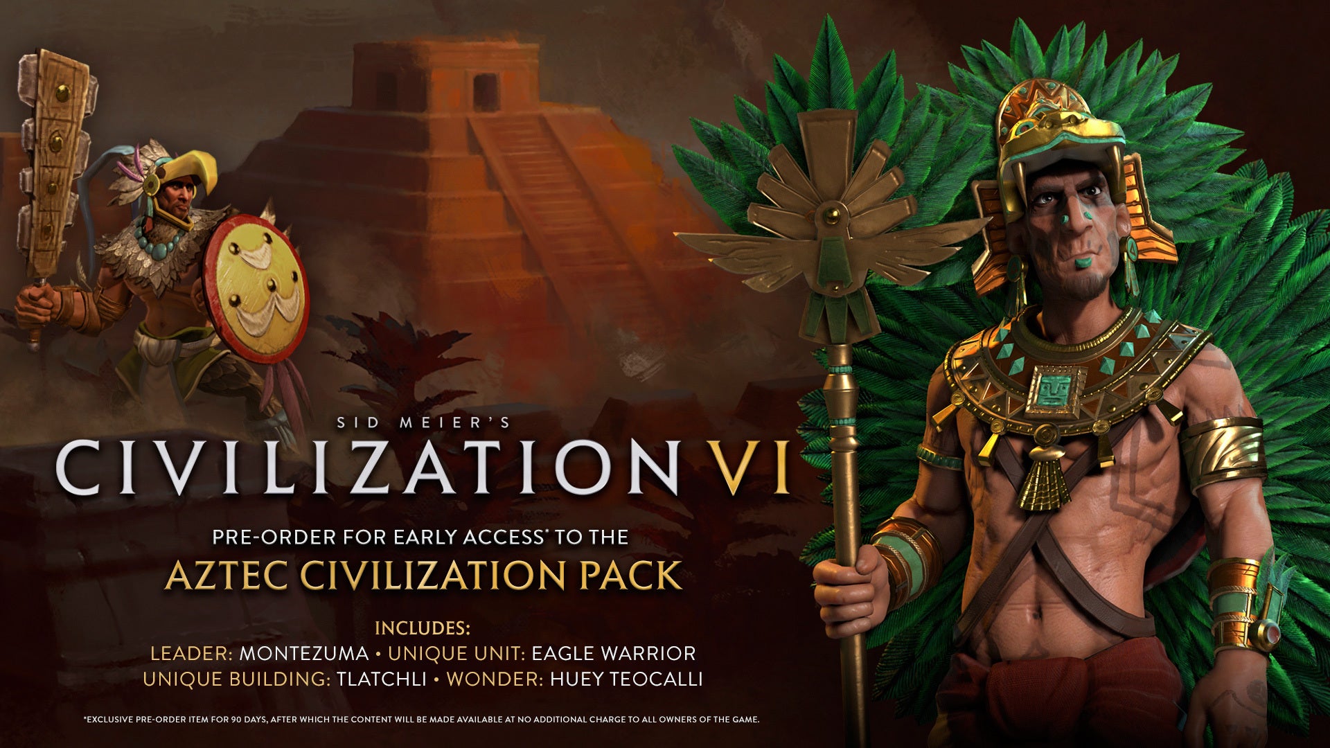 Civilization VI - 25th Anniversary Soundtrack + Pre-Order Aztec DLC