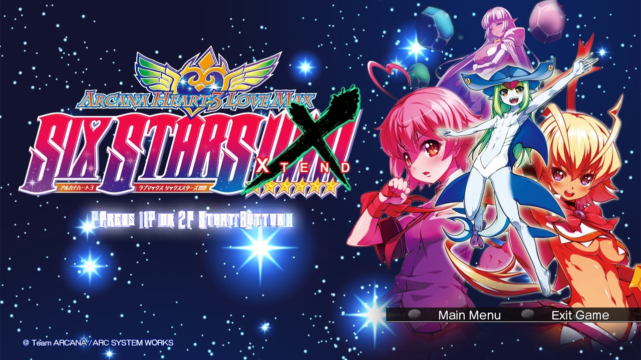 Arcana Heart 3 LOVEMAX SIXSTARS!!!!!! XTEND