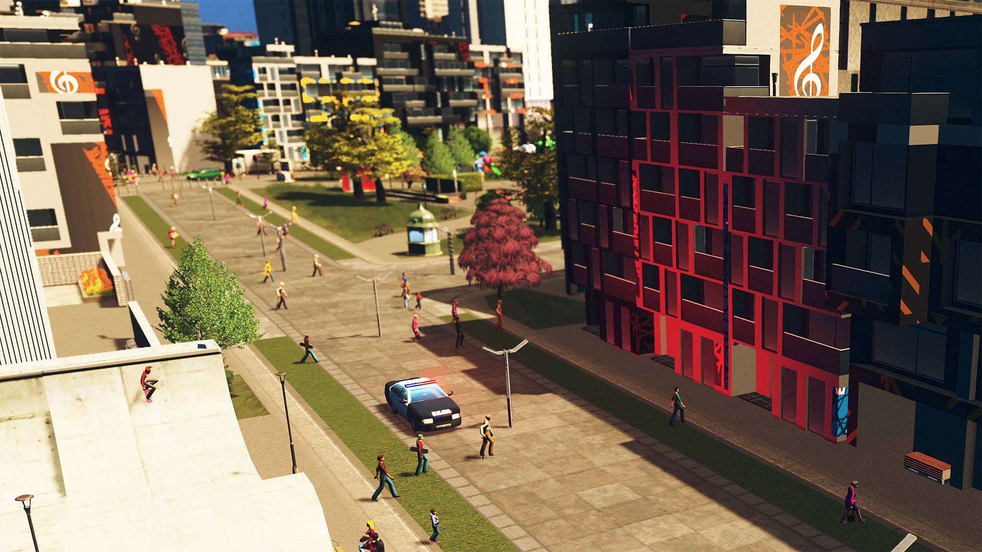 Cities Skylines - Plazas & Promenades DLC