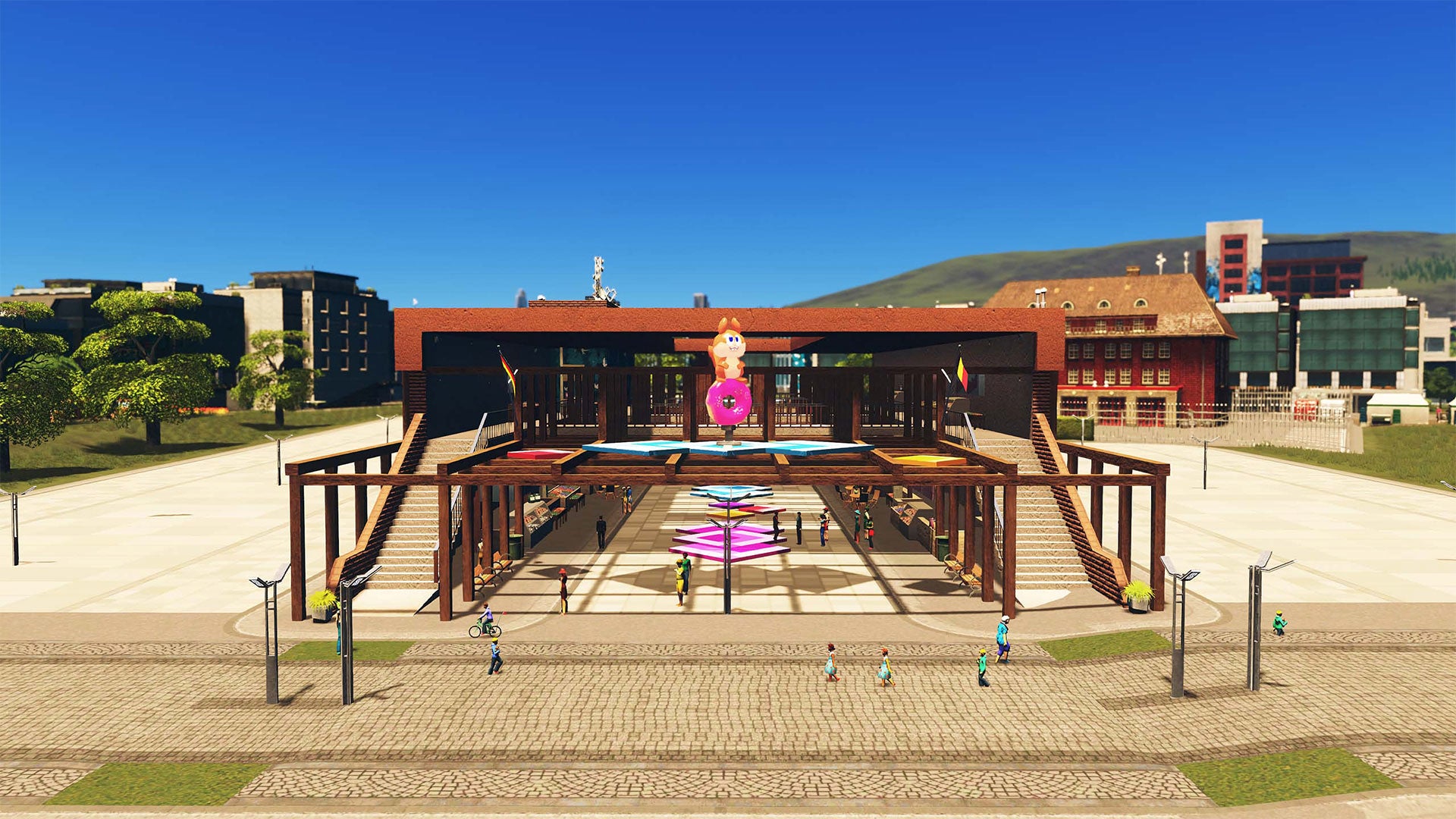 Cities Skylines - Plazas & Promenades DLC