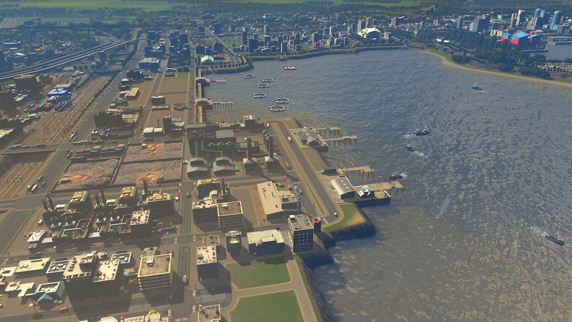 Cities Skylines - Sunset Harbor DLC