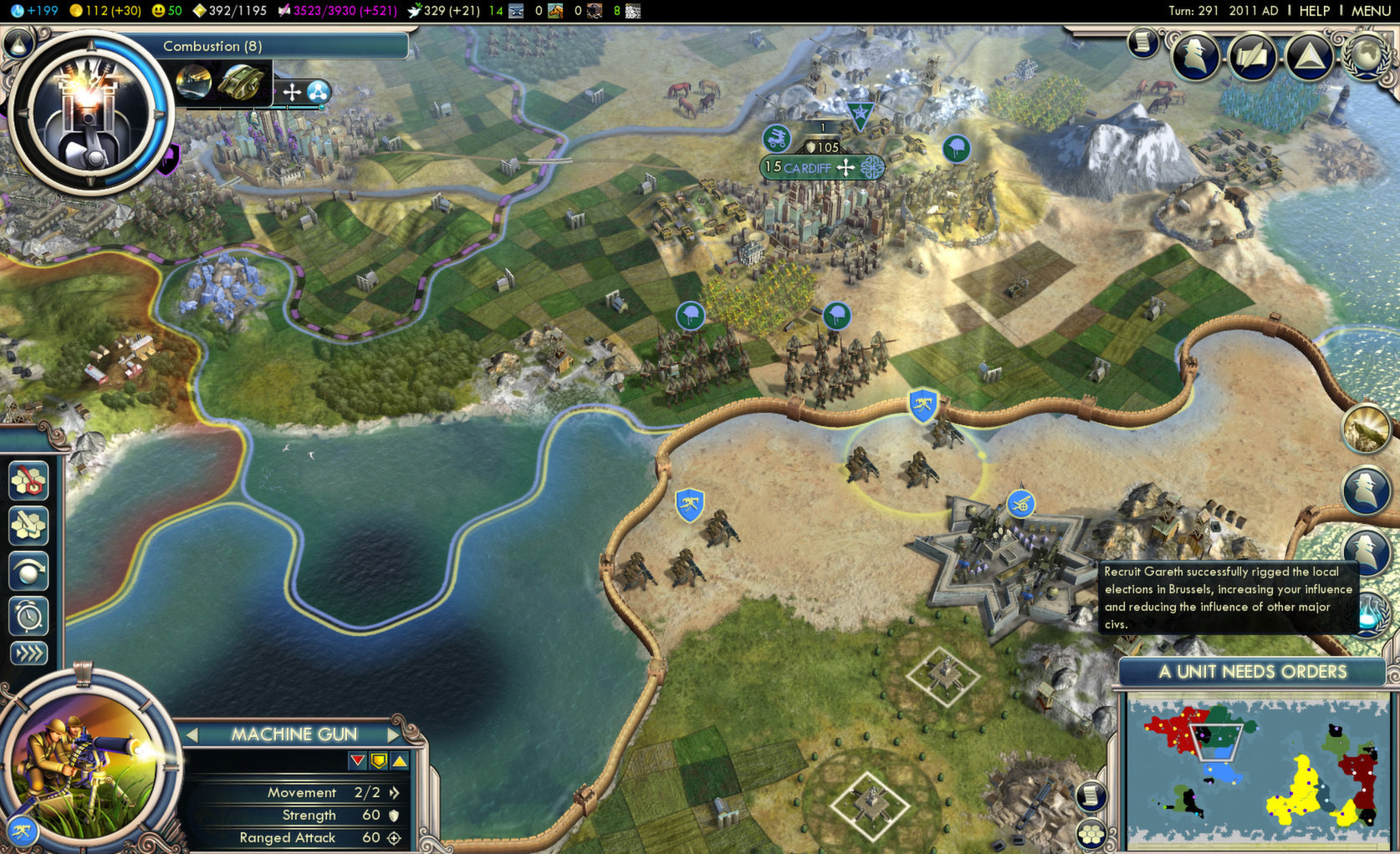 Civilization V - Gods and Kings DLC
