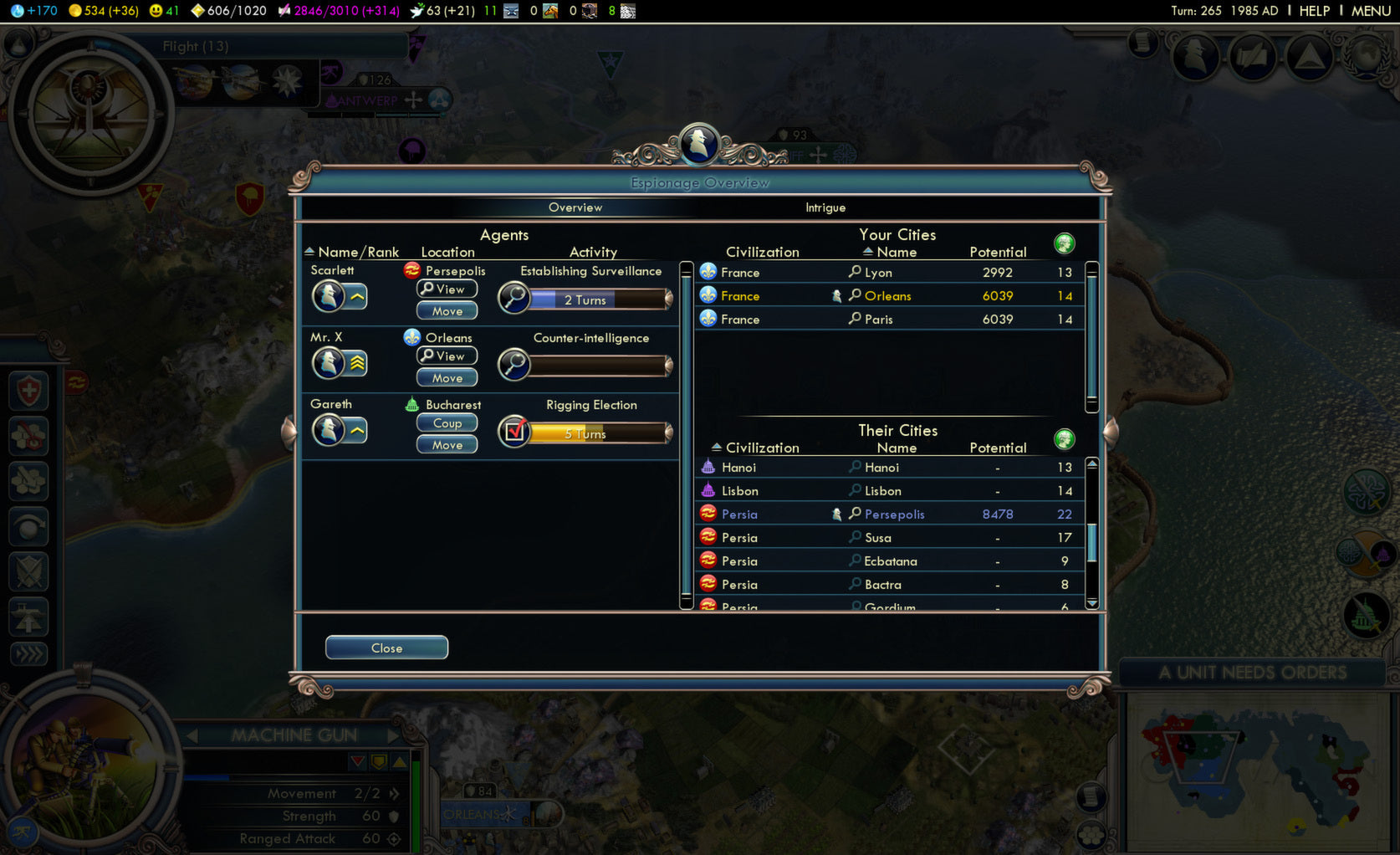 Civilization V - Gods and Kings DLC