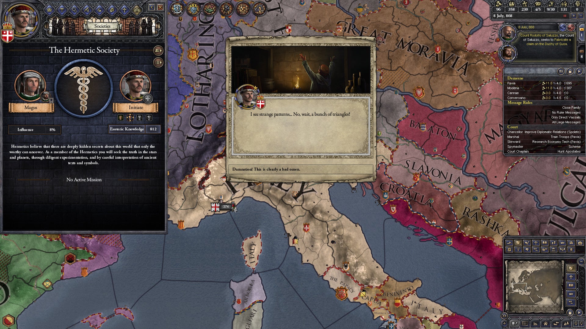 Crusader Kings II - Monks and Mystics DLC