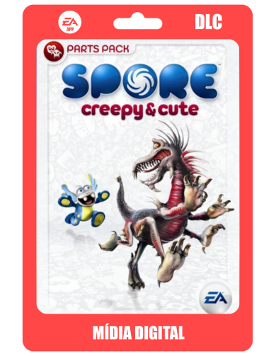Jogo DLC Spore Creepy & Cute Parts Pack - ThunderKeys