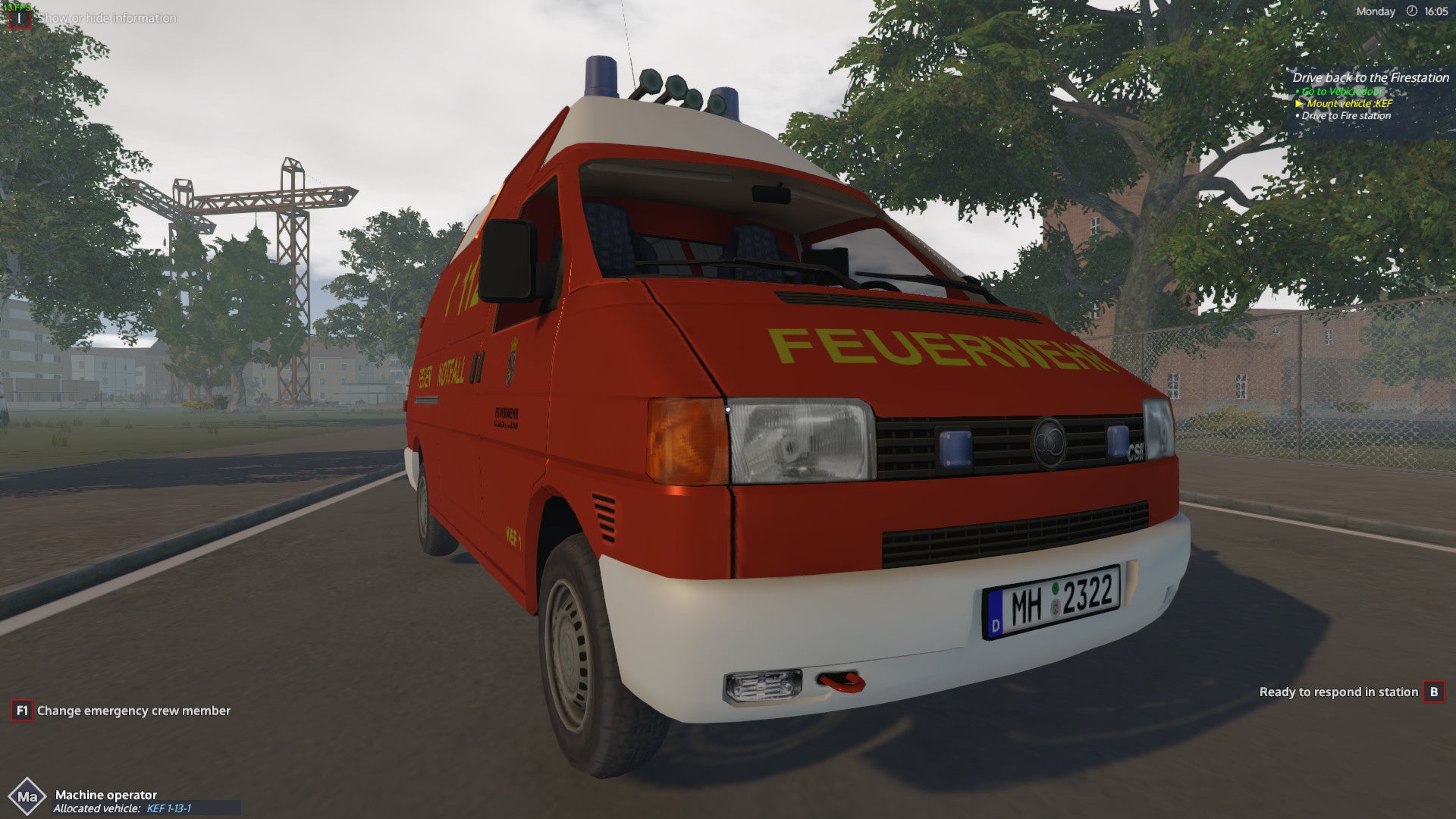 Emergency Call 112 KEF – The minor operations vehicle DLC