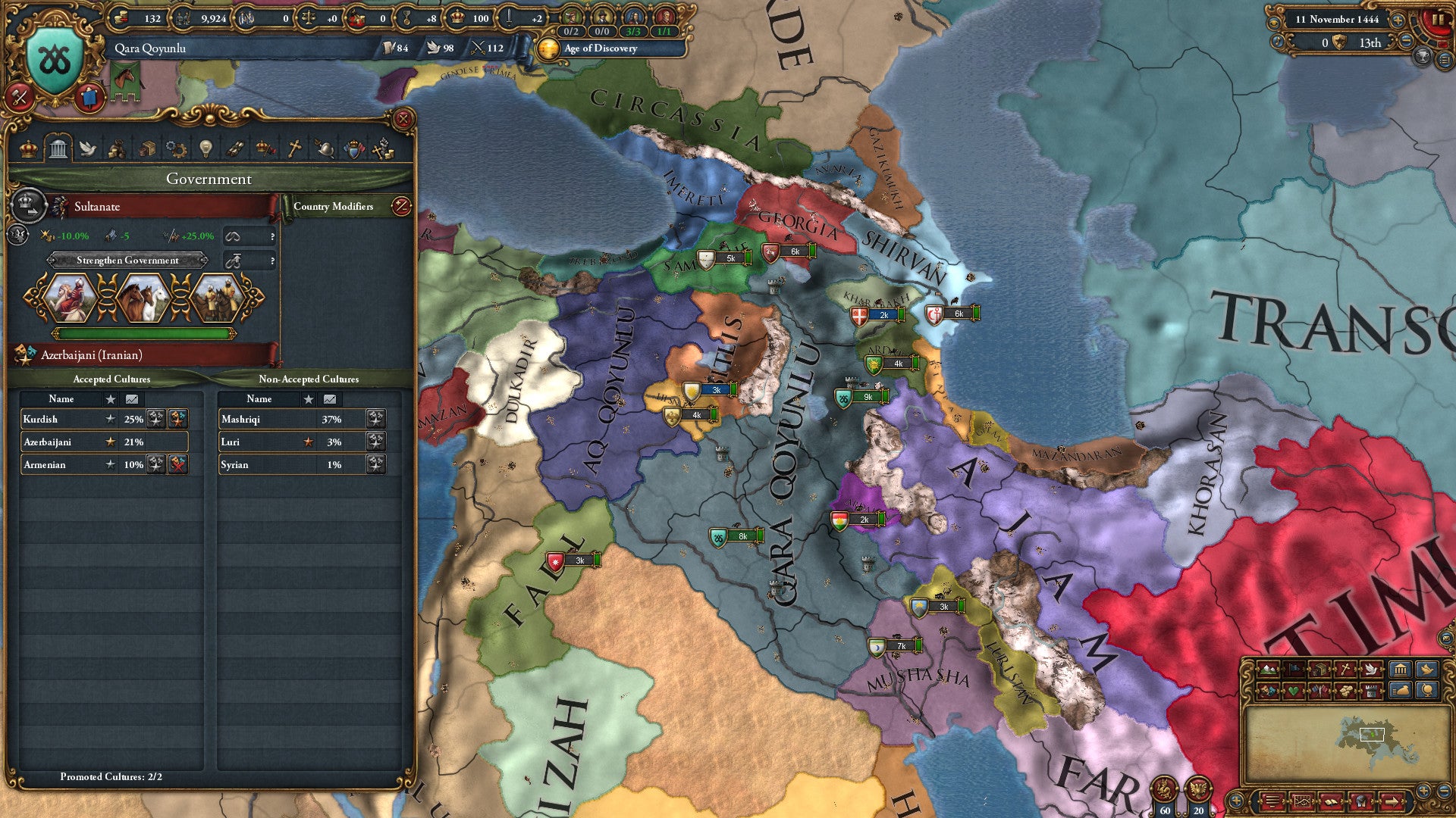 Europa Universalis IV - Cradle of Civilization DLC