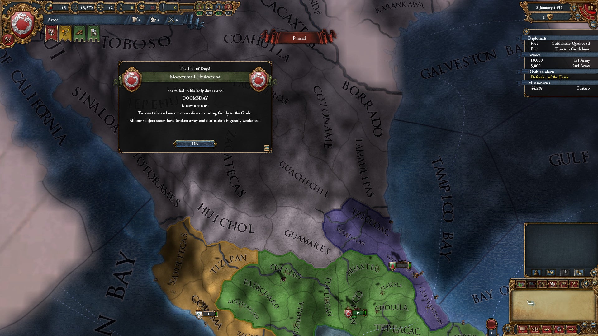 Europa Universalis IV - El Dorado DLC