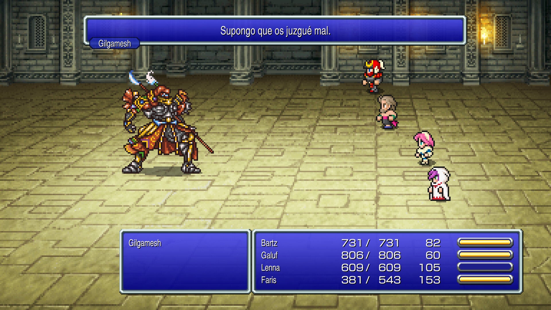 Final Fantasy V Pixel Remaster