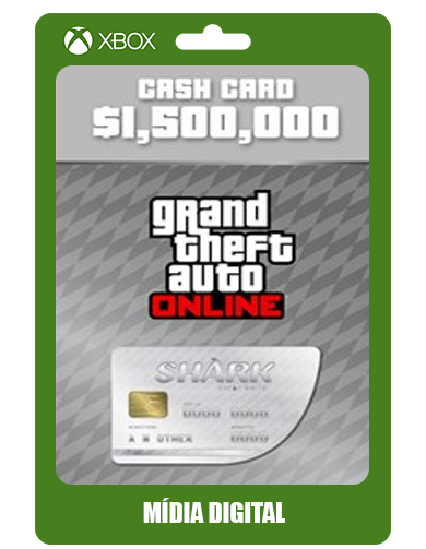 GTA V Great White Shark Cash Card