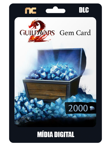 Guild Wars 2 - 2000 Gems Card DLC