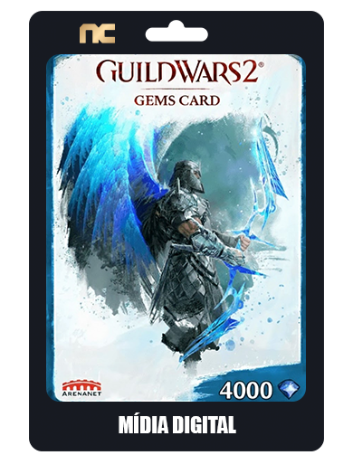 Guild Wars 2 - 4000 Gems Card DLC