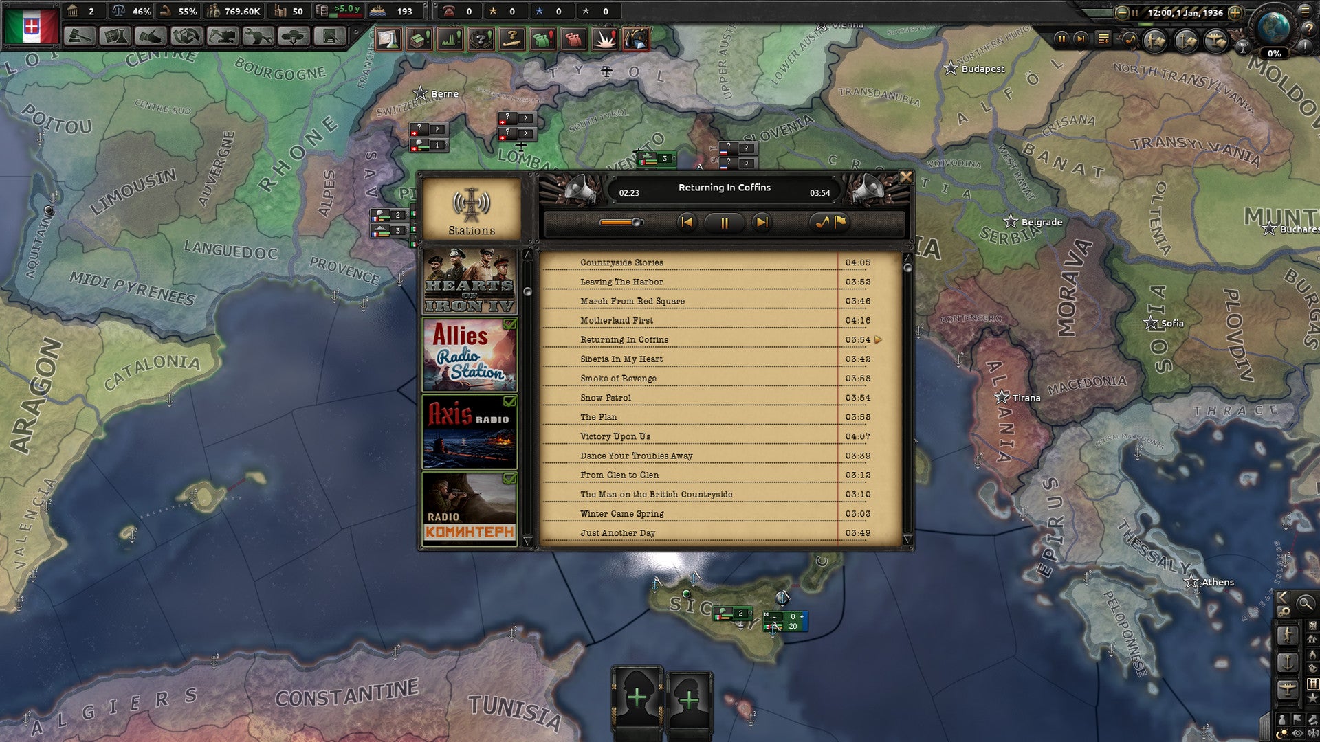 Hearts of Iron IV - Radio Pack DLC