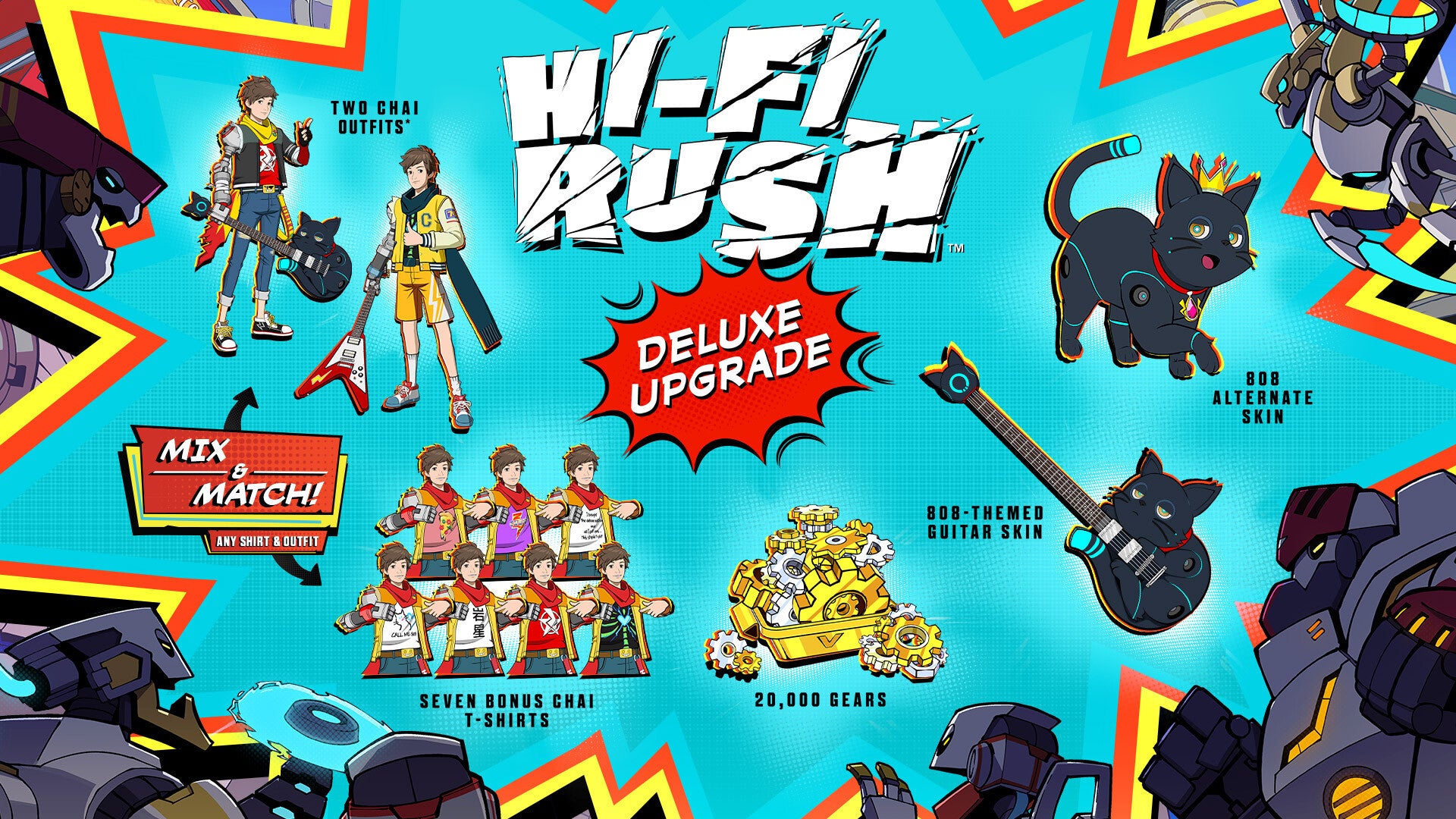 Hi-Fi RUSH Deluxe Upgrade Pack DLC