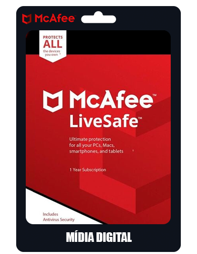 McAfee LiveSafe - Unlimited Devices 1 Year