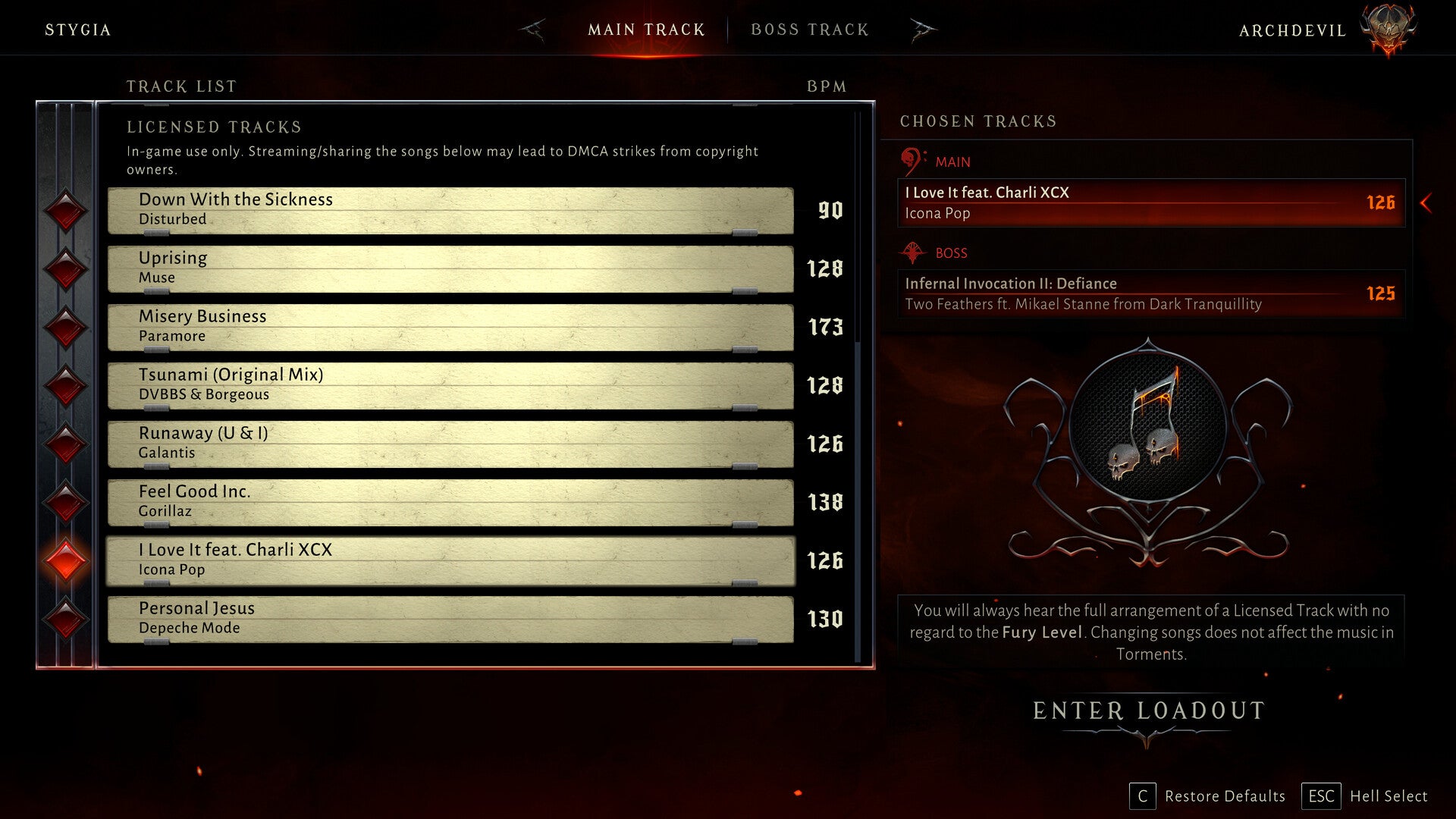 Metal: Hellsinger - Essential Hits Pack DLC