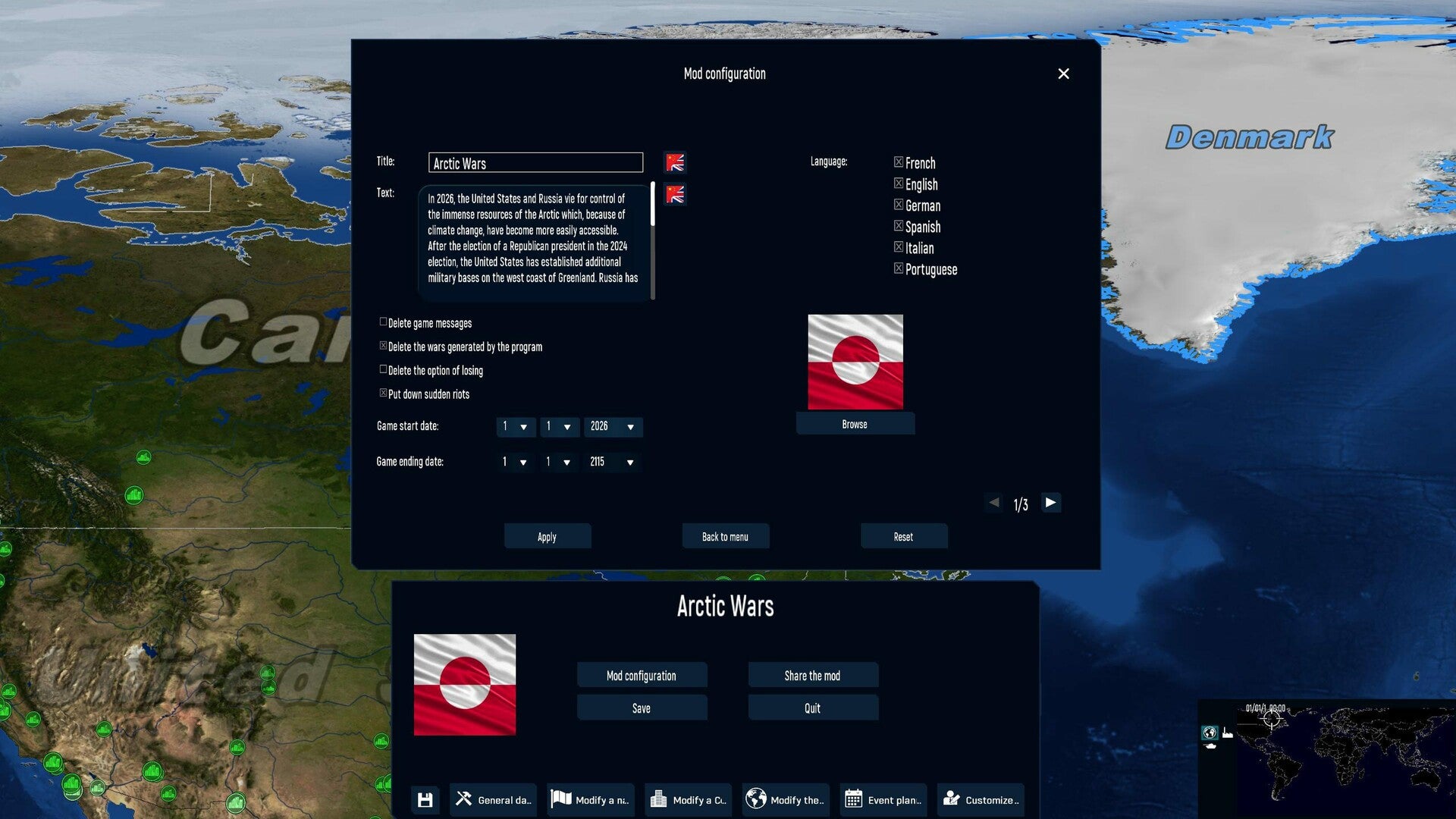 Modding Tool Add-on - Geo-Political Simulator 5