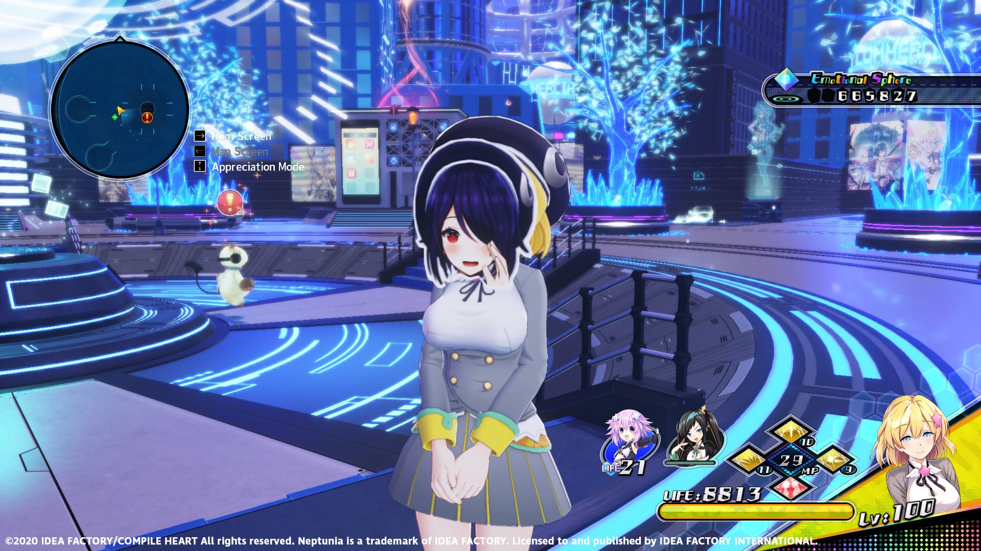 Neptunia Virtual Stars - Aogiri High School Pack DLC