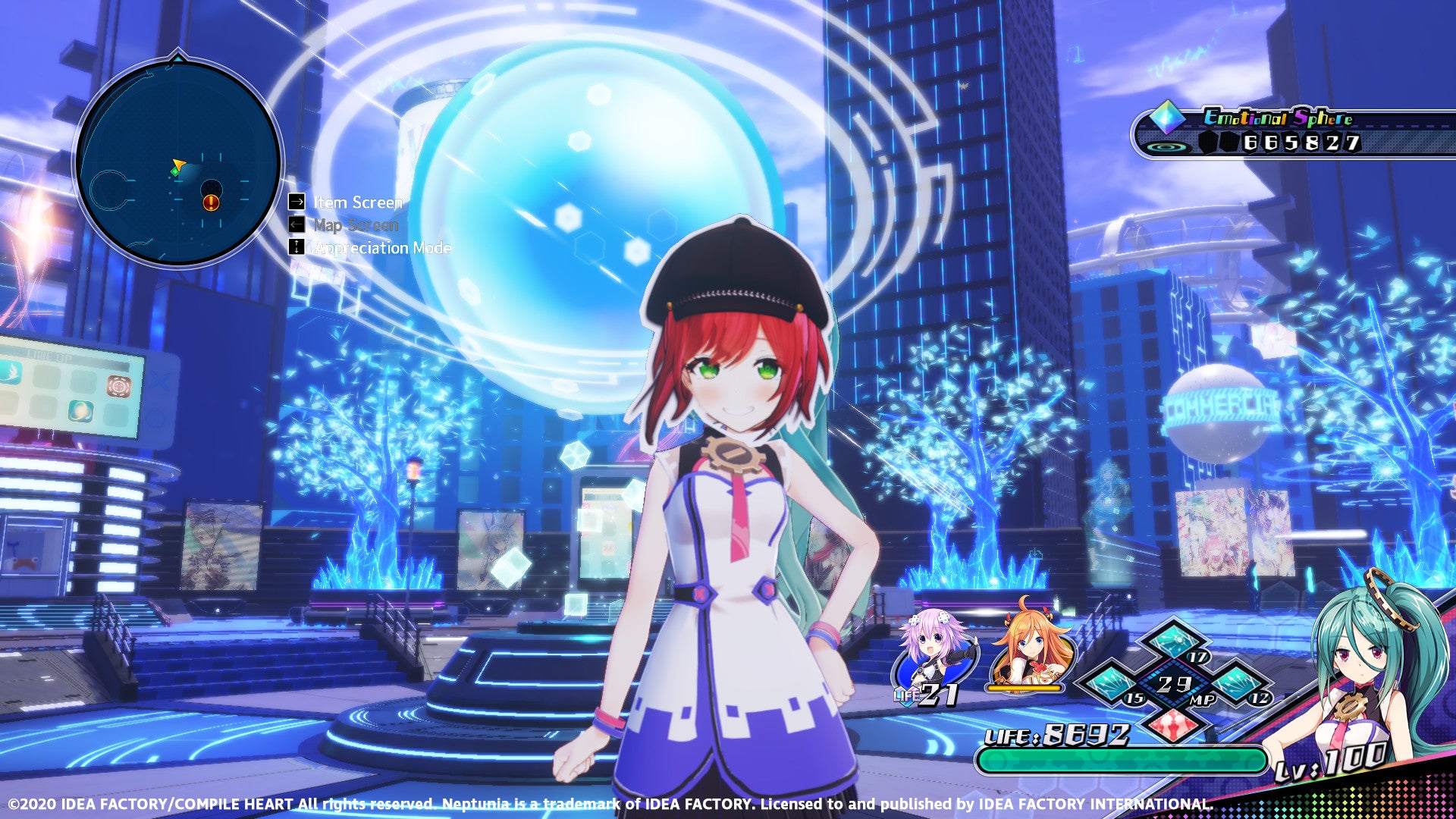 Neptunia Virtual Stars - Aogiri High School Pack DLC