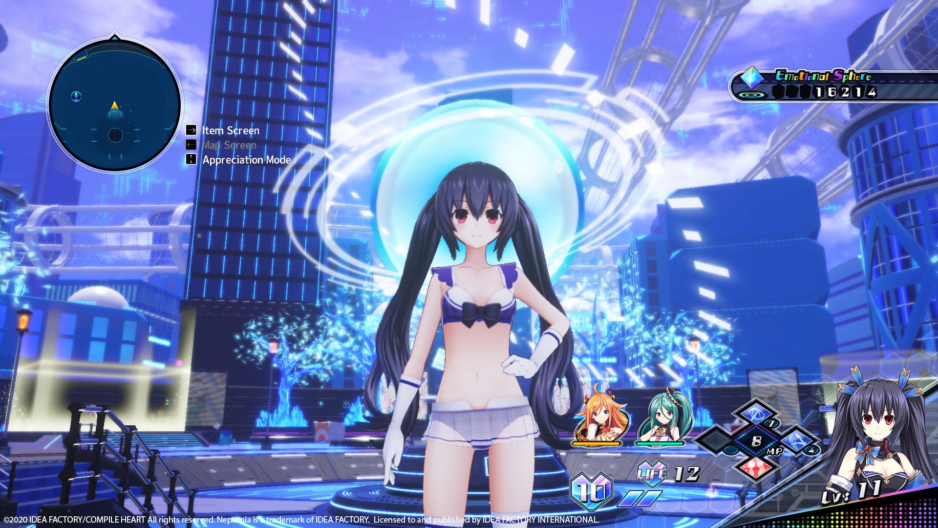 Neptunia Virtual Stars - Bikini Outfit- Goddess Set DLC