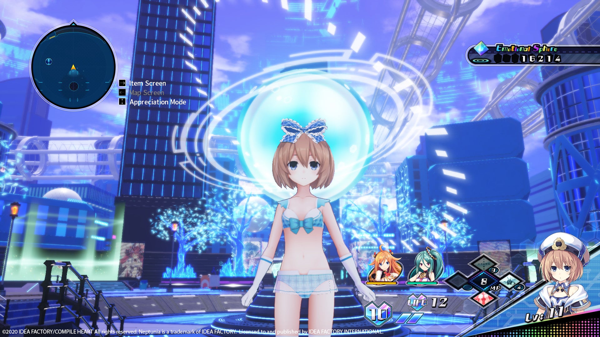 Neptunia Virtual Stars - Bikini Outfit- Goddess Set DLC