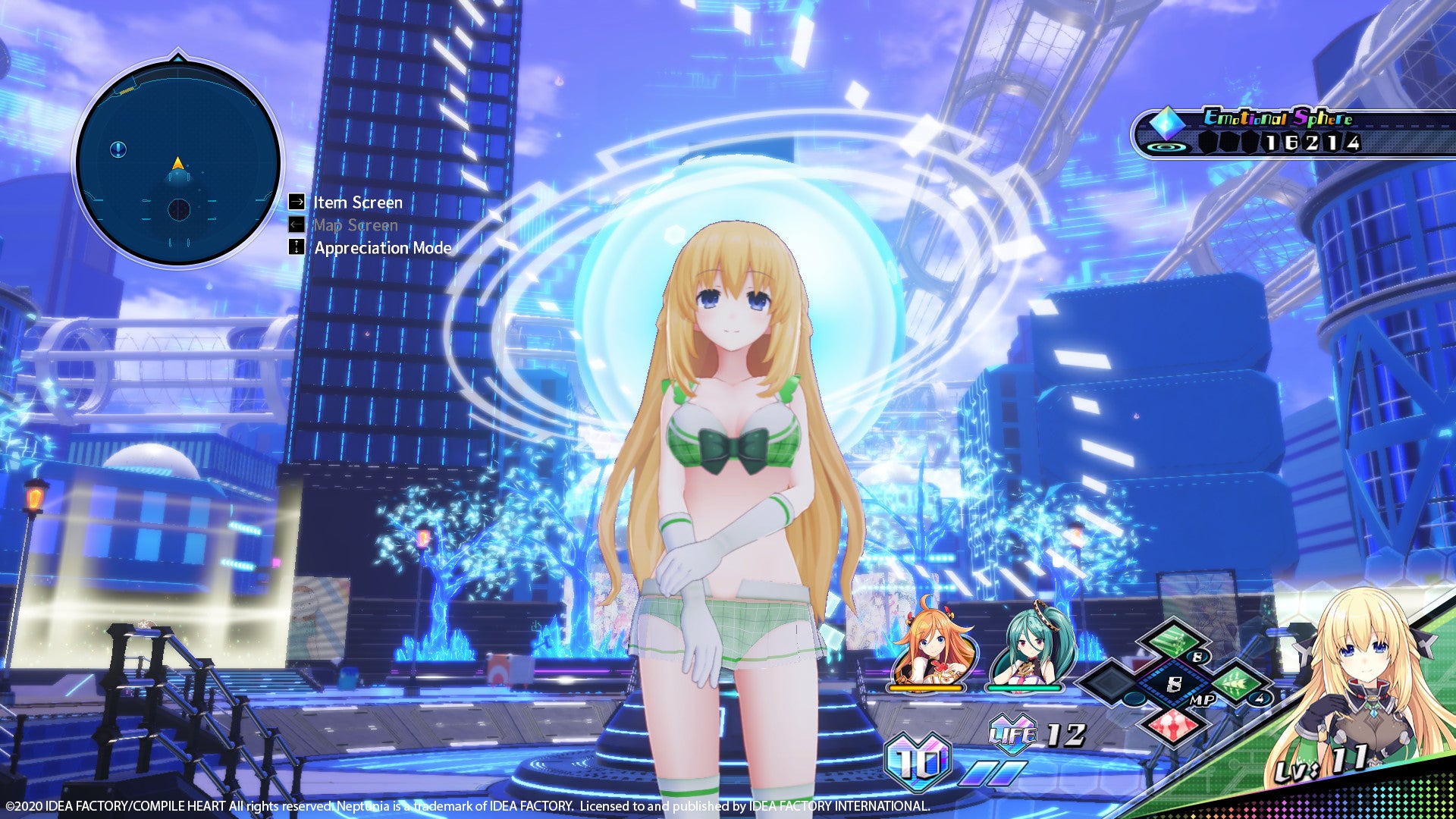 Neptunia Virtual Stars - Bikini Outfit- Goddess Set DLC