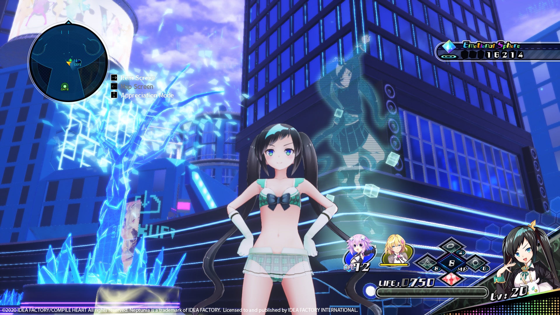 Neptunia Virtual Stars - Bikini Outfit- V-Idol Set DLC