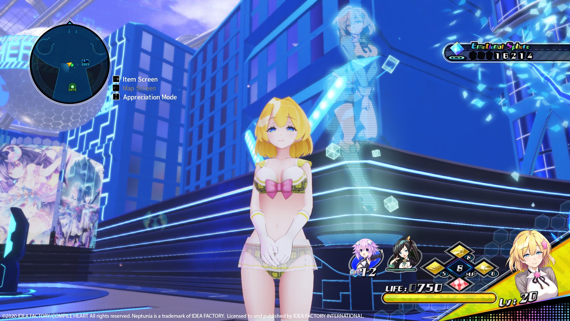 Neptunia Virtual Stars - Bikini Outfit- V-Idol Set DLC