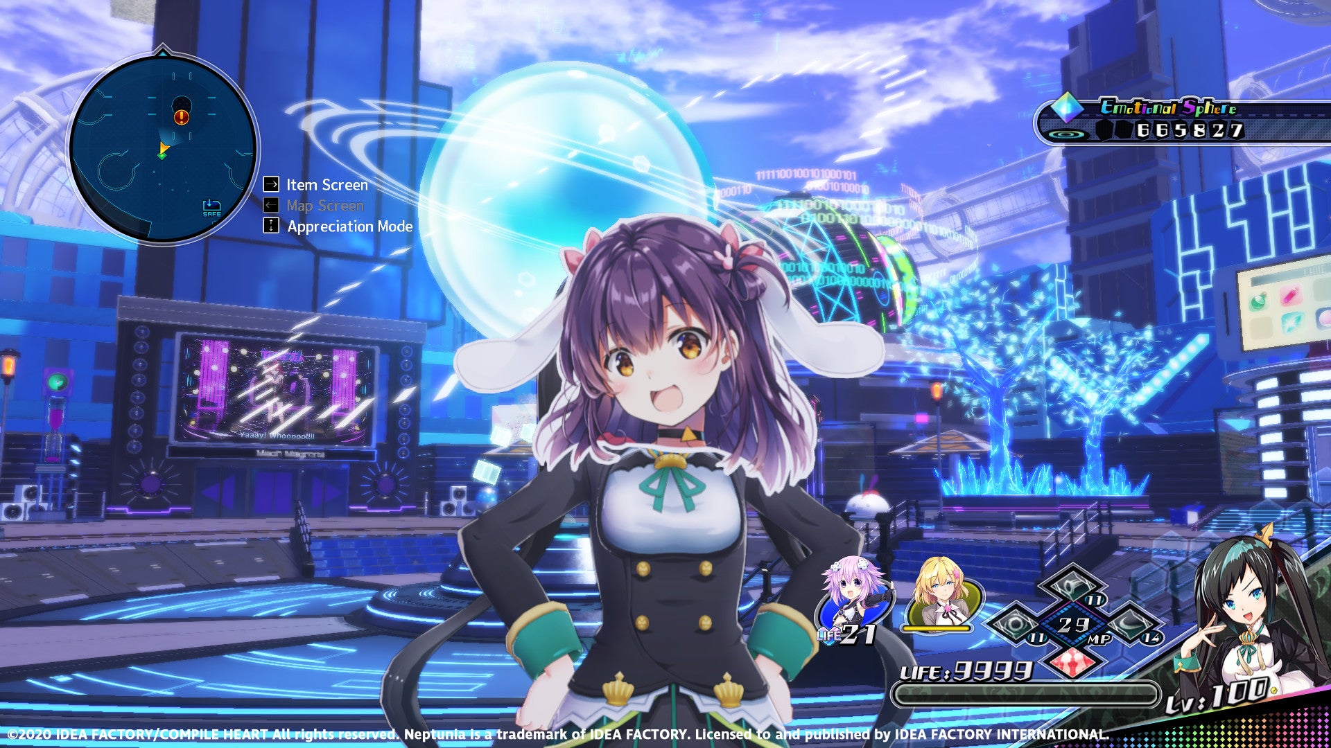 Neptunia Virtual Stars - Hibiki Ao Pack DLC