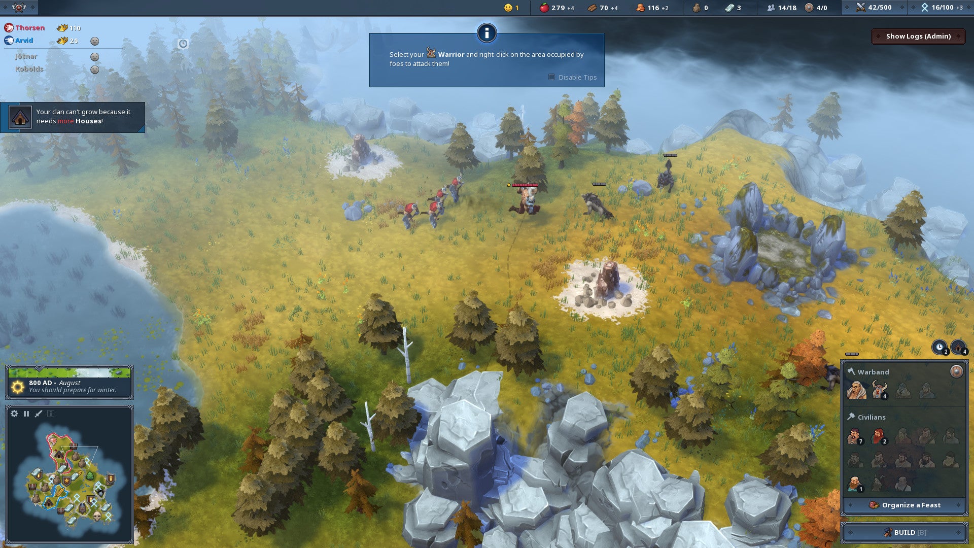 Northgard - Himminbrjotir Clan of the Ox DLC