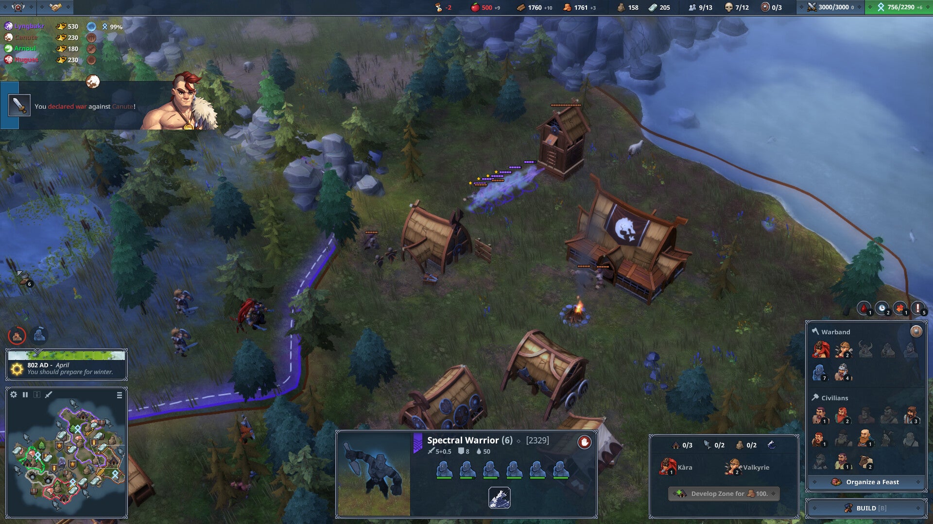 Northgard - Lyngbakr Clan of the Kraken DLC
