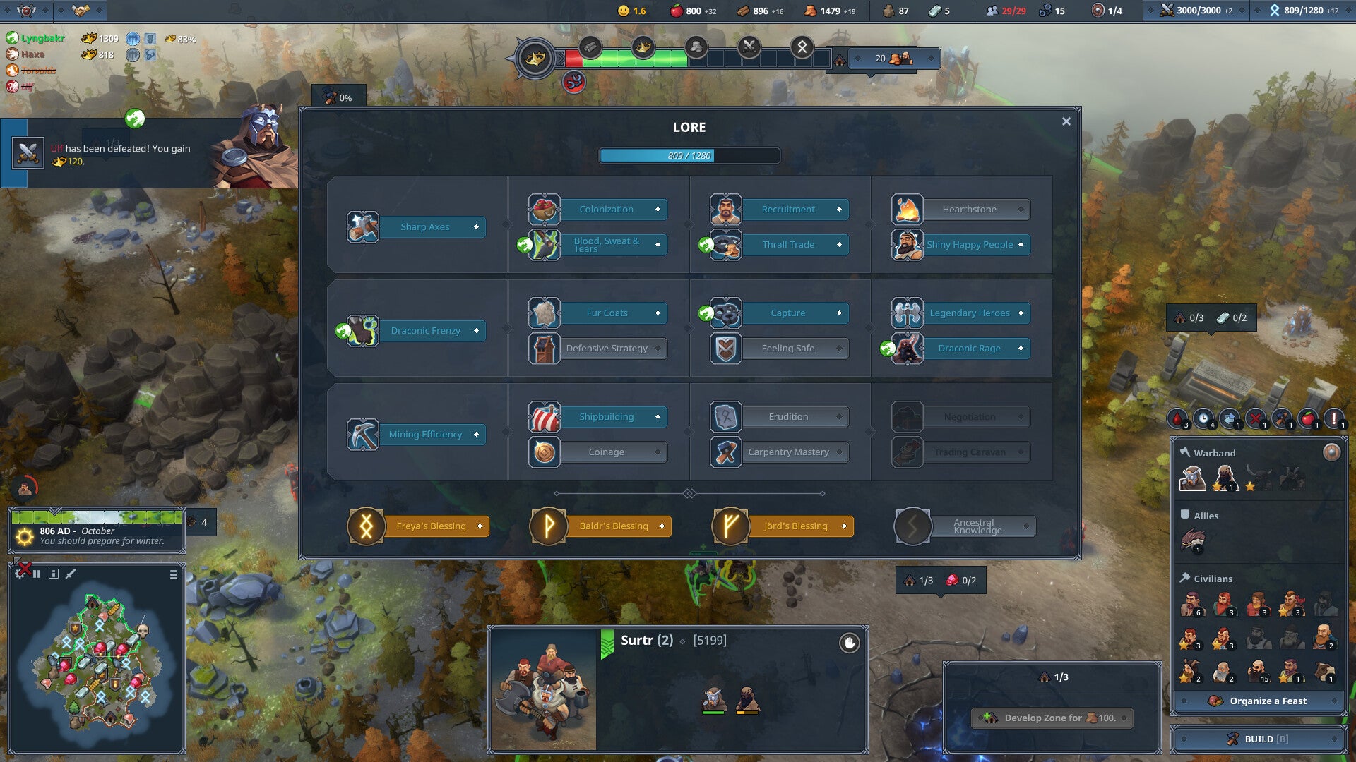 Northgard - Nidhogg Clan of the Dragon DLC