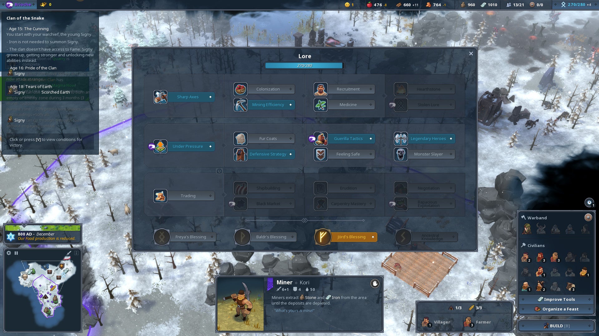 Northgard - Svafnir Clan of the Snake DLC