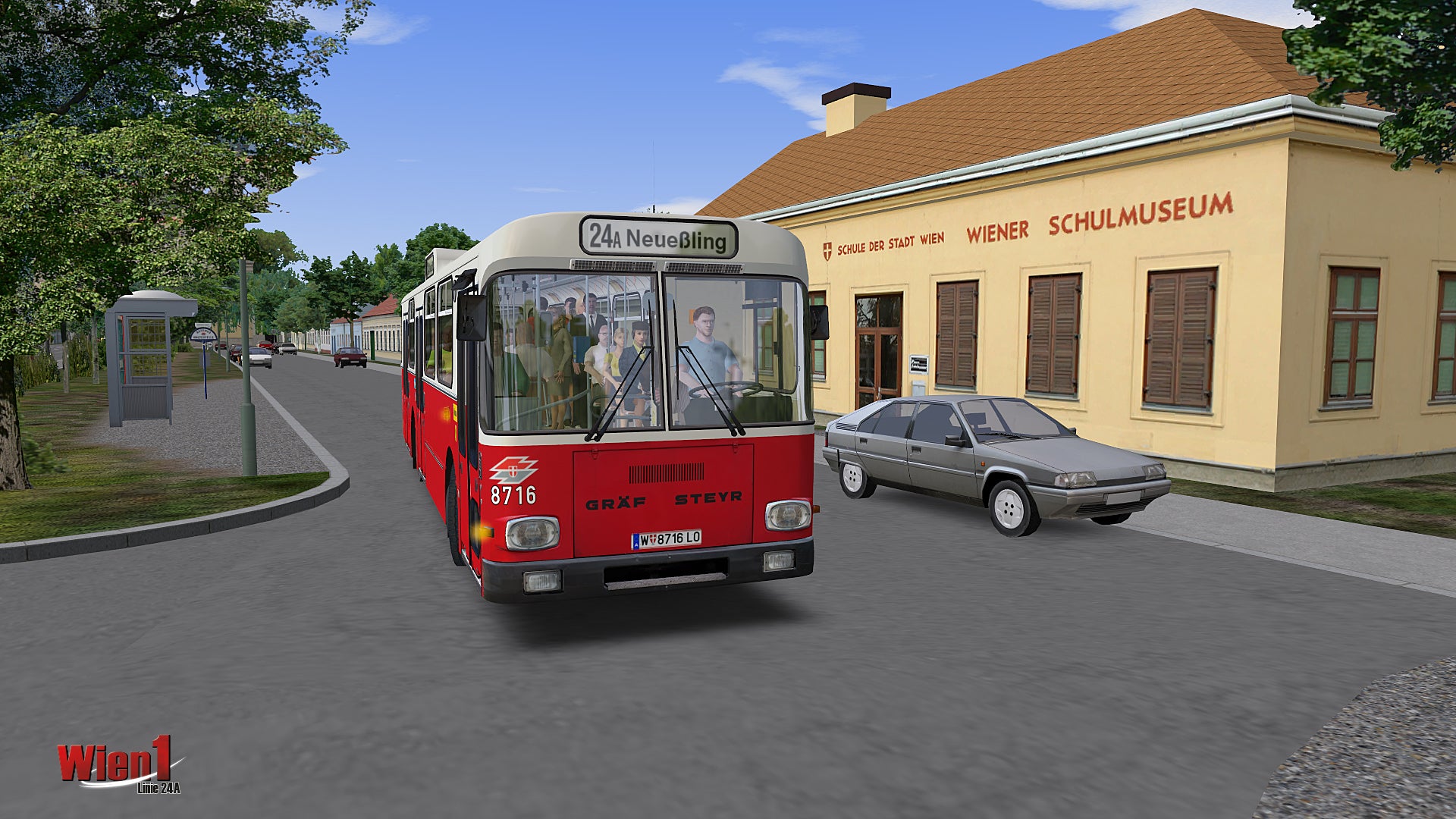 OMSI 2 - Add-on Vienna 1 - Line 24A DLC