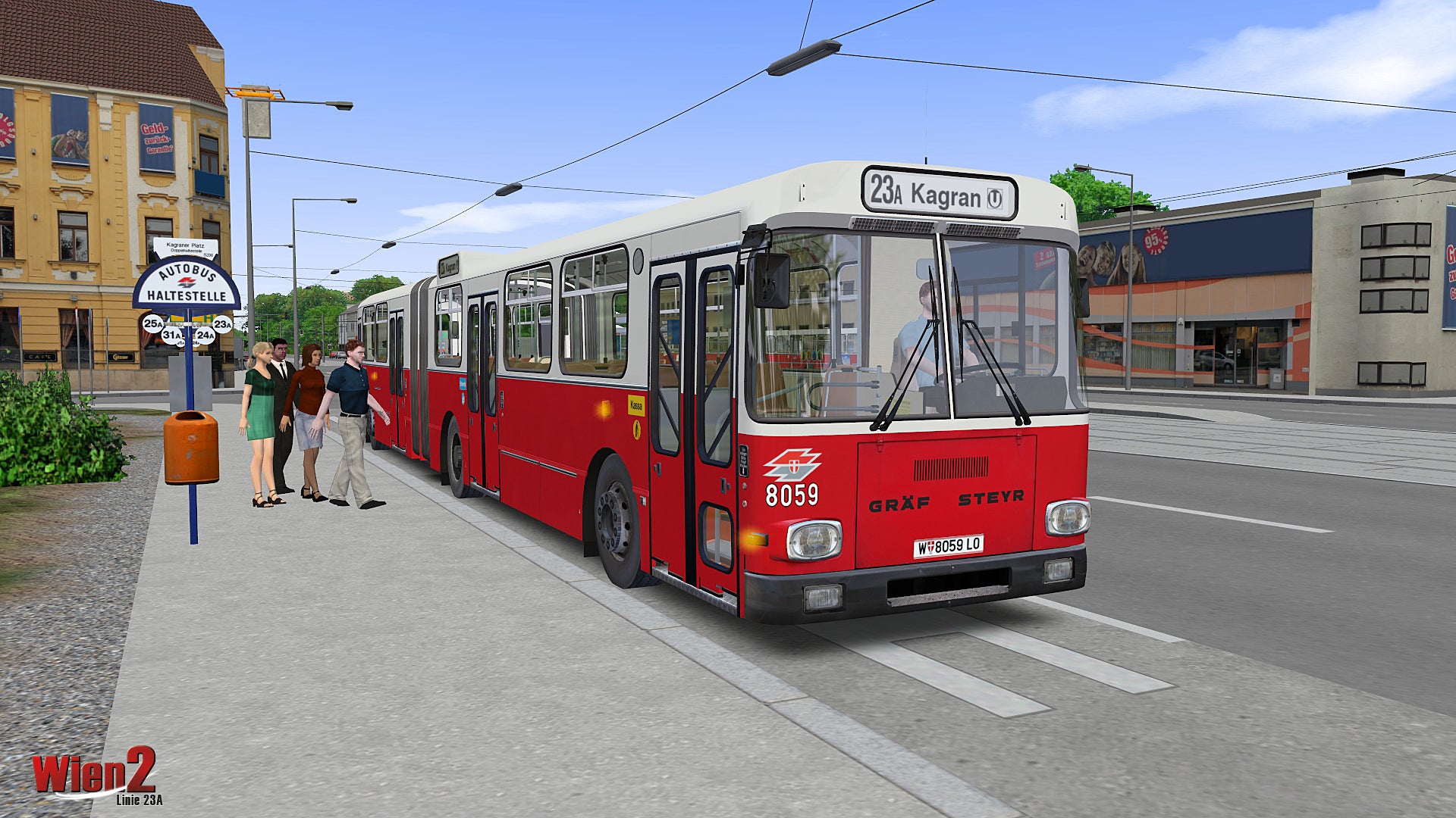 OMSI 2 - Add-on Vienna 2 - Line 23A DLC