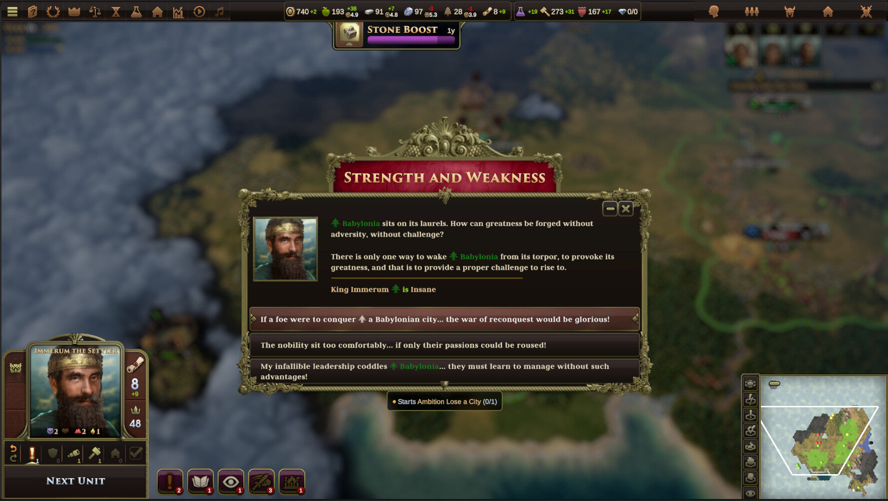 Old World - Behind the Throne DLC