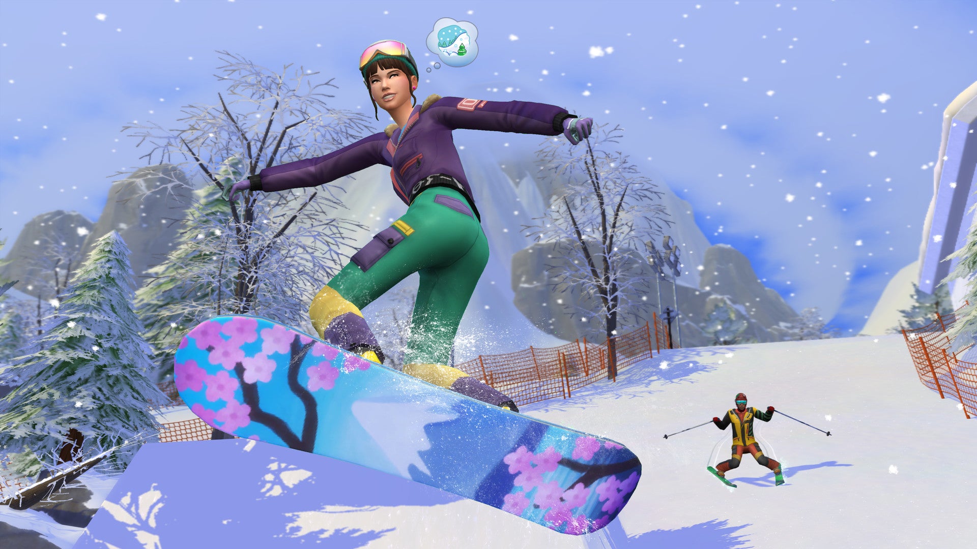 Sims 4 - Snowy Escape DLC