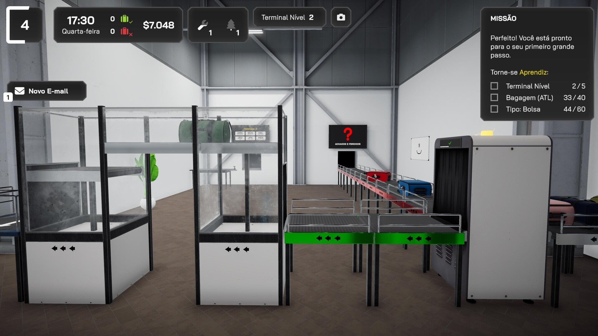 Airport Baggage Simulator