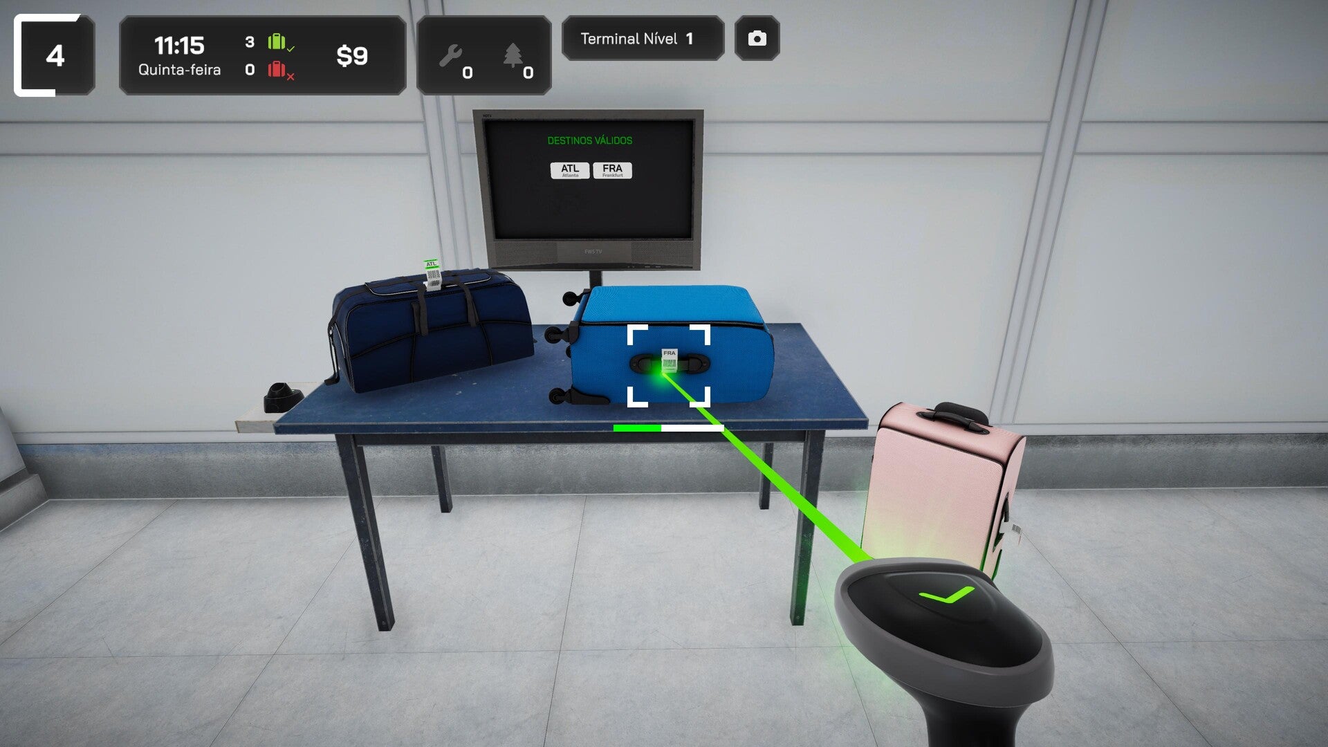 Airport Baggage Simulator