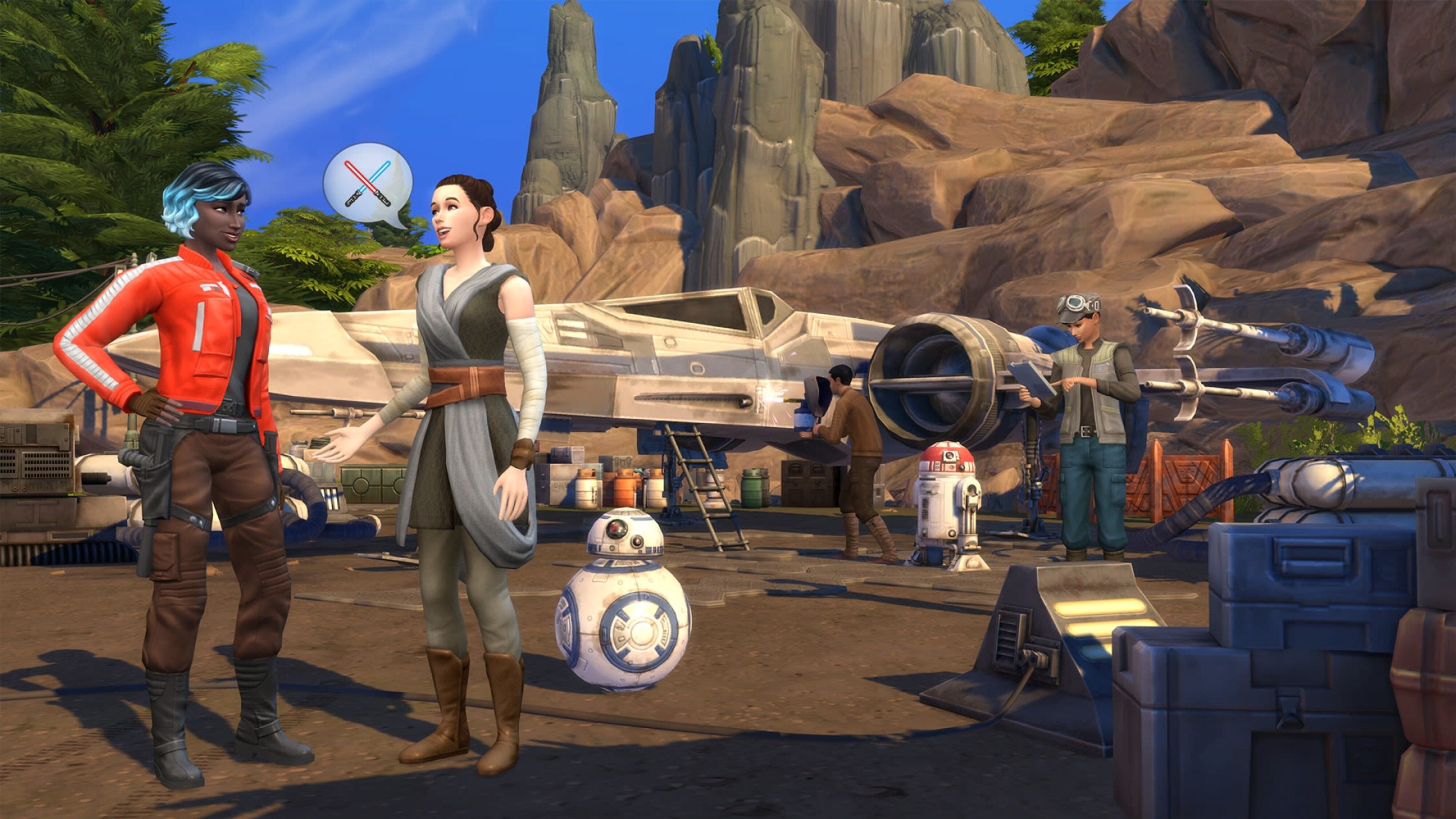 The Sims 4 Digital Deluxe + Star Wars Journey to Batuu