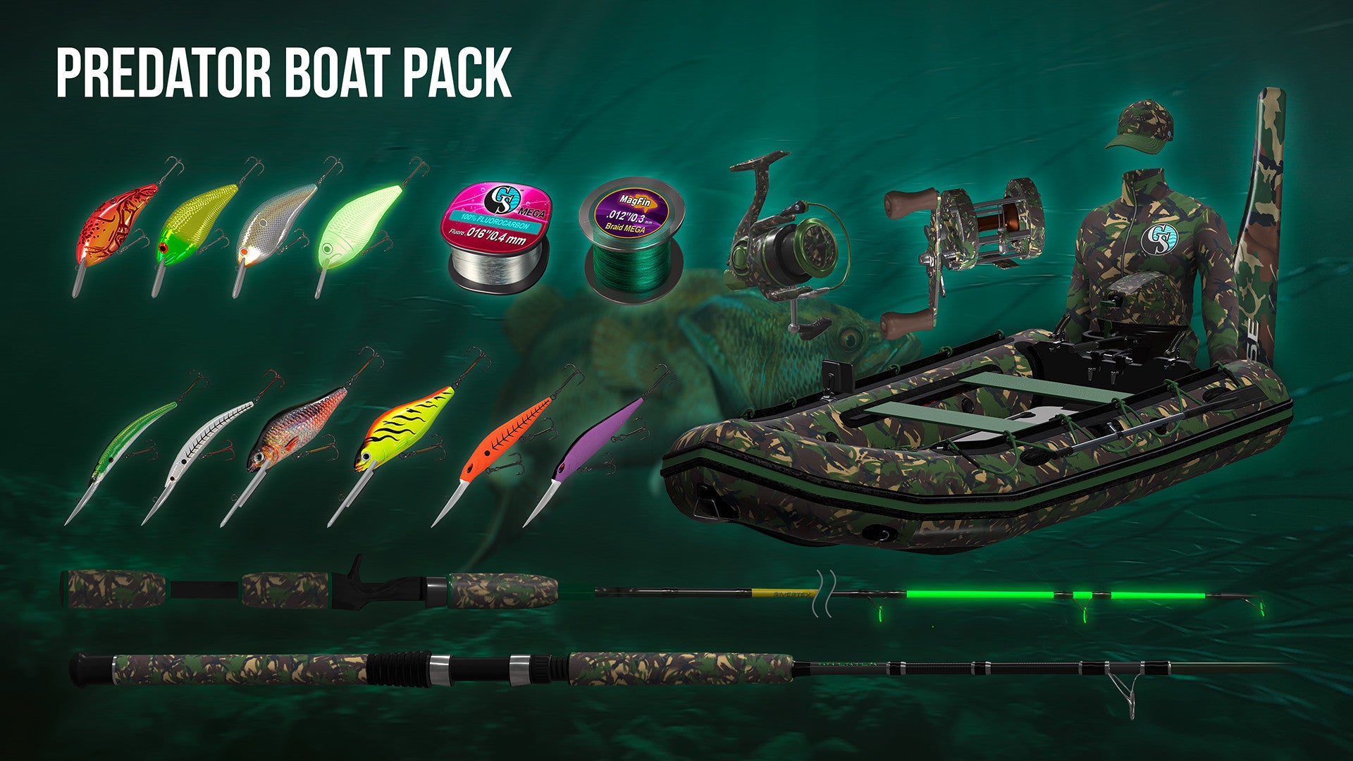 The Fisherman - Fishing Planet: Predator Boat Pack DLC