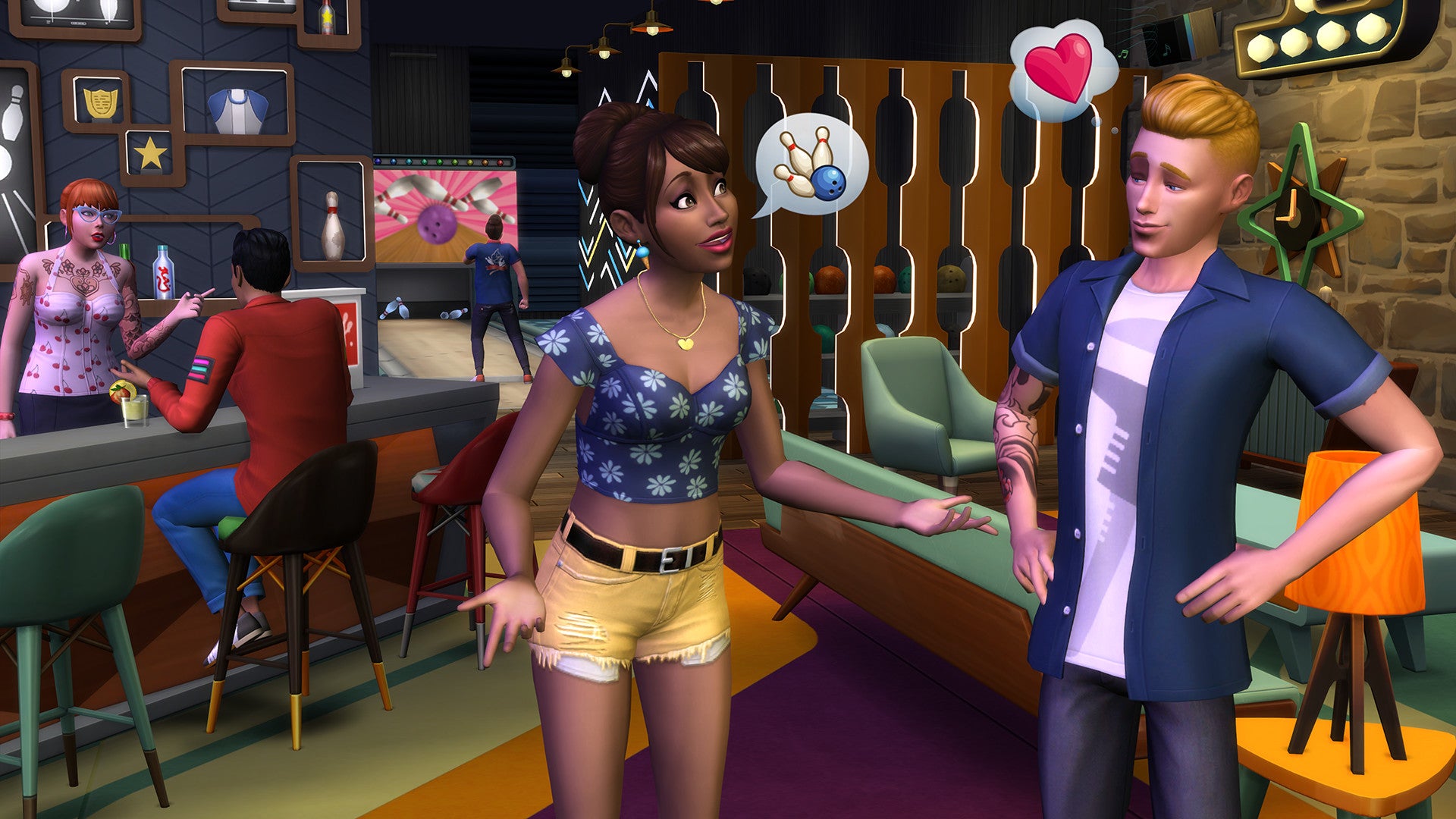 The Sims 4 - Bowling Night Stuff DLC