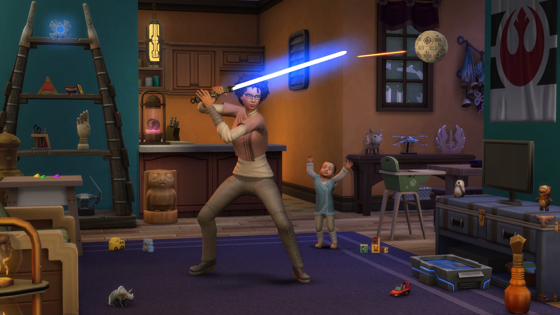 The Sims 4 + Star Wars Journey to Batuu